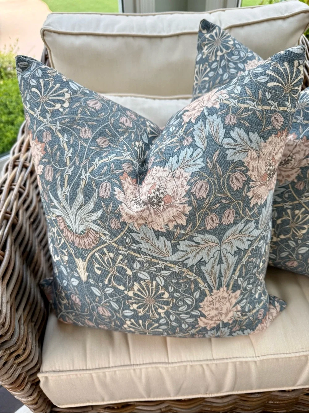 NEW Set of 2 Laurel + Blush 18” Marlow Pillow Covers